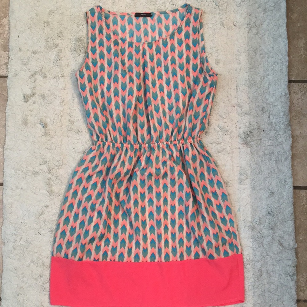 Cinched waist summer dress